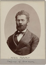 Professor Albin Putzker, First Professor of German at Berkeley